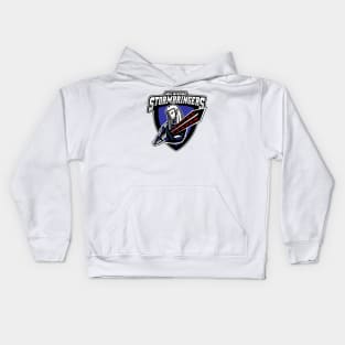 Albino Warrior (Alt Print) Kids Hoodie